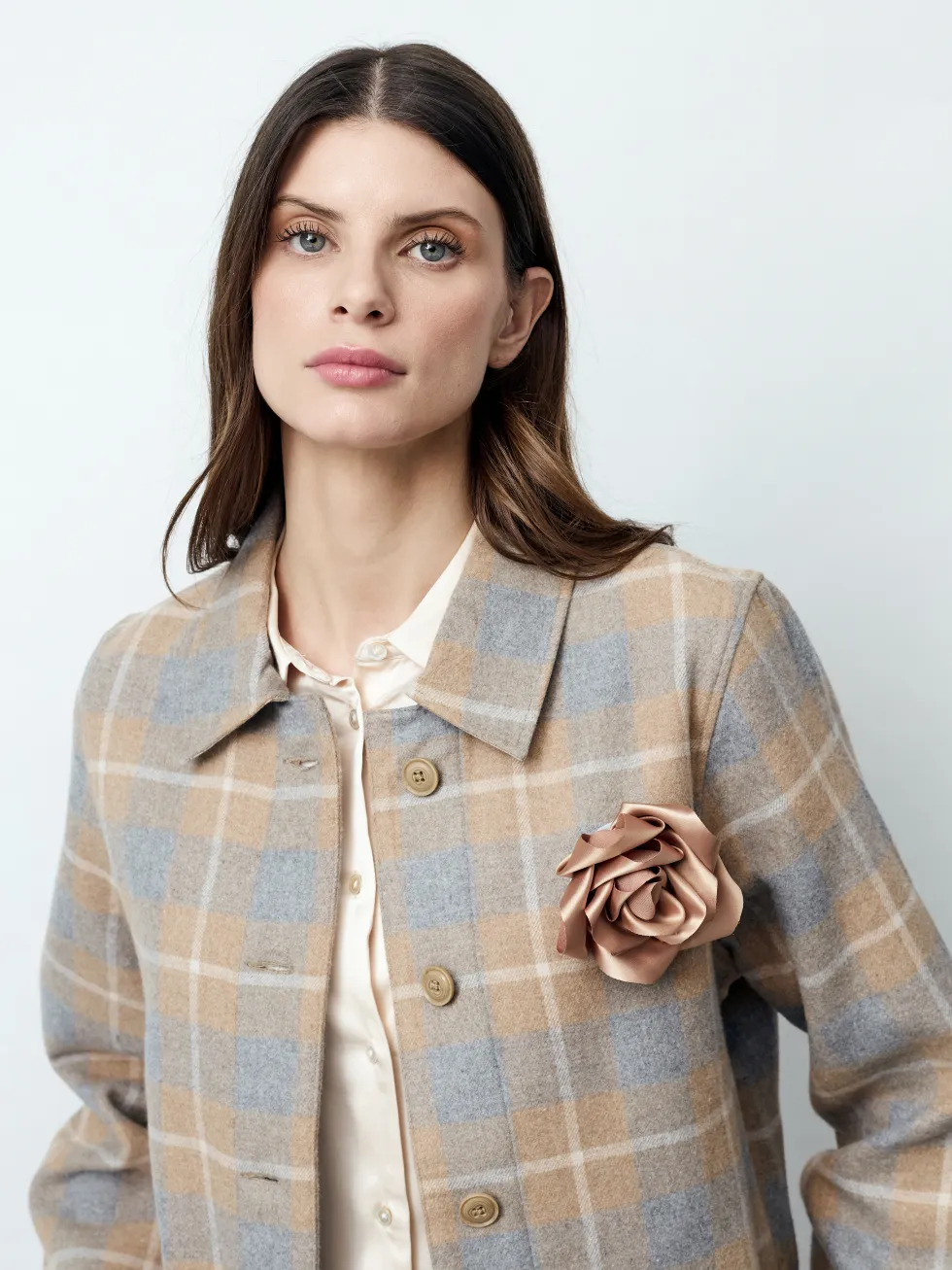 GRAZIA - Langarm Damen Jacke, gewebt
